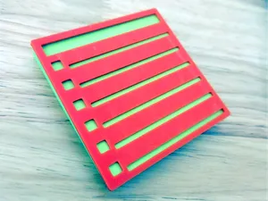 Post-it Sticky Note 77x77mm Checkbox Template