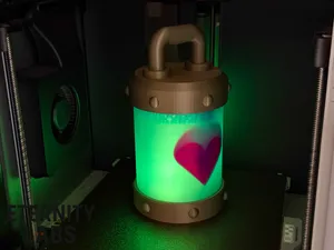Steampunk Heart Containment Unit