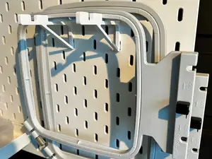 IKEA Skadis embroidery Hoop holder