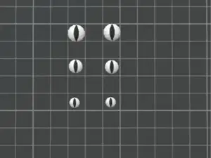 蝰蛇、龙、猫等动物6mm8mm10mm眼睛