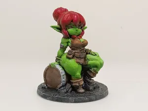 supportless goblin on barrel