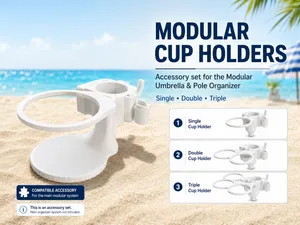 Modular Cup Holders – Single Double Triple