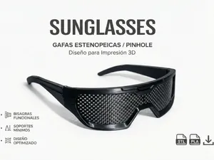 Gafas de sol Estenopeicas (Pinhole)