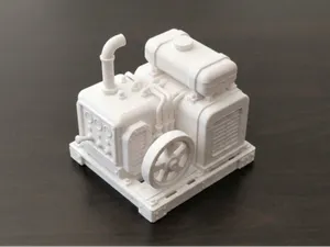 Old Industrial Generator
