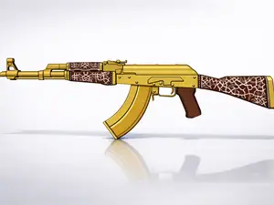 AK-47 Golden Arabesque - Counter Strike