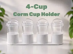 4-Cup Corm Cup Holder / Propagation Stand