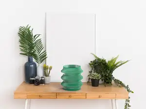 Luminous Wave Vase