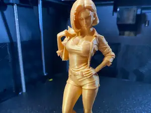 anime girl - android 18