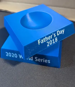 Customizable Baseball Stand Base
