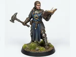D&D Female War Priest