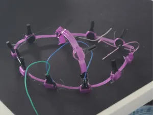 Parametric EEG Headset for OpenBCI Gear