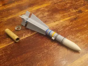 Launchable AIM-54 Phoenix Model for 18mm Motors