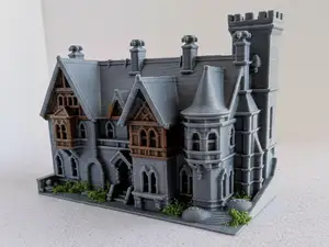 Medieval Noble Residence miniature 034