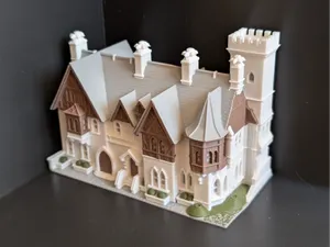 Medieval Noble Residence miniature 034