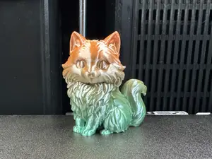 Flauschige Katze