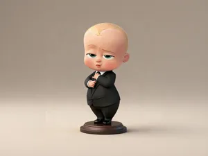 宝贝老板-迪士尼动画电影周边手办-儿童涂色玩具