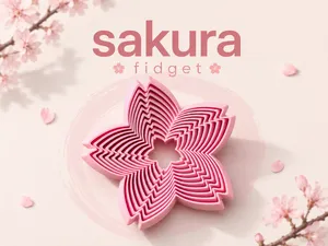 Sakura cherry blossom fidget