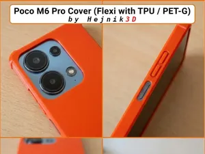 Poco M6 Pro Cover (Flexi with) TPU (or) PET-G