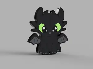 Baby Toothless Lightbox