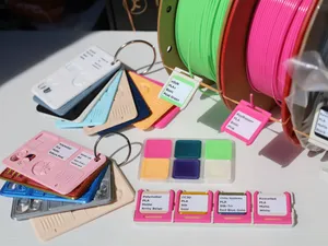 Filament Swatch Card (Customize color sample)