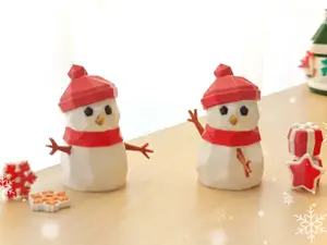 The Waddling Wonder of a Curious Little Snowman