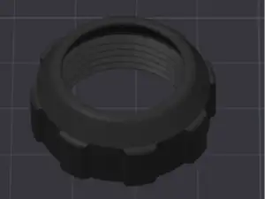 Replacement cap nut for car phone holder