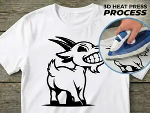 T-shirt Print - Goat