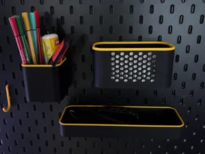 Ikea Skadis Behälter / Stiftehalter Set 2