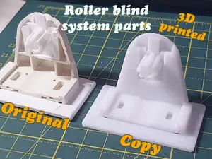 Window roller blinds system parts