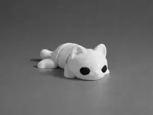 Articulated Cat Flexi Toy - (No Supports)