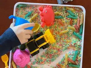 Sensory play - Tray [250 x 250 mm]