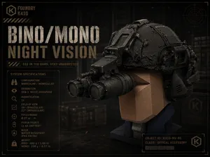 Dummy 13 Bino and Mono NVG Night Vision Goggles