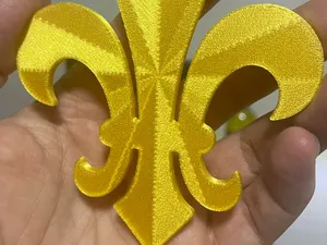Flor de lírio (Flor-de-lis) + Chaveiro