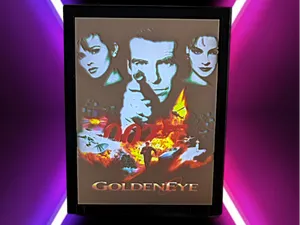 007 - GoldenEye - Lithophane