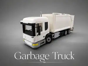 Garbage Truck - Scale 1:32