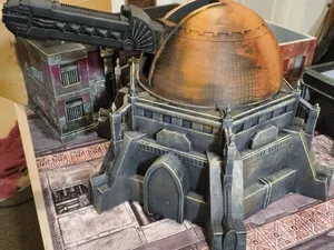 Sci-fi Planetary defence Cannon