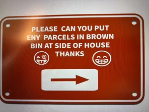 warning sign