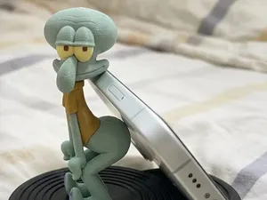 soporte para telefono de calamardo bailando