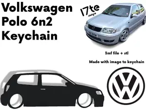Volkswagen Polo 3 Facelift/6n2 Keychain