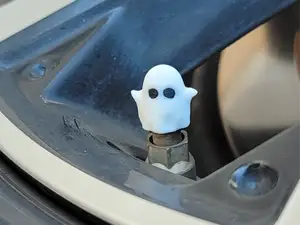 Ghost Valve Caps - Schrader - Cars
