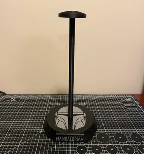 Mandalorian Helmet Stand