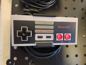 NES Controller Pegboard Mount