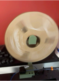 V2 Flashforge 5M SpoolHolder + 3d Printed Bearings