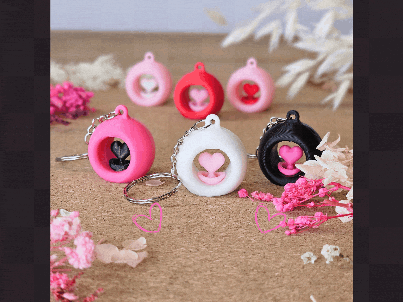 Keychain - Heart