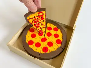 Mini Pixel Pizza Slice (2 Styles)