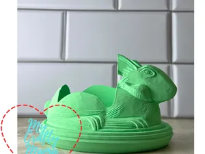 Bunny in a Basket Bath and Body works soap holder