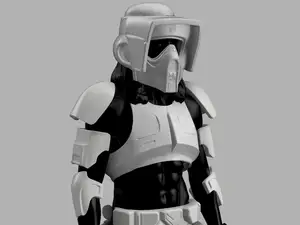 WEARABLE Star Wars Scout Trooper Armor, Full Set