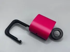 Practical padlock2 (fully 3D printed)