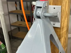 Garage Jack Stand Wall Mounts (Supports Added)