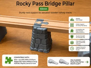 Rocky Pass Bridge Pillar